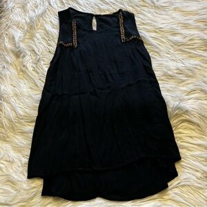 Elegant Black Sleeveless Top